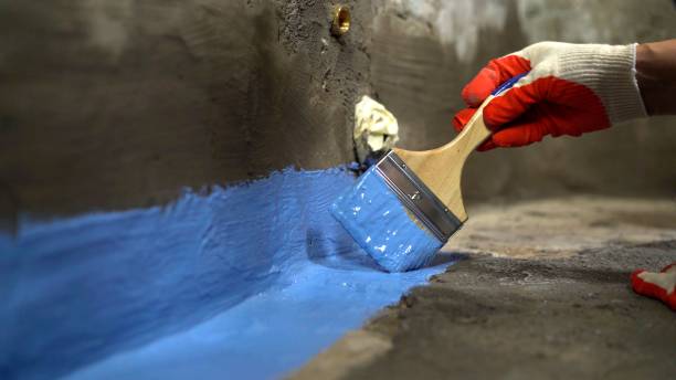 Commercial Emergency Waterproofing project at a Gosport, IN business property by SJ Waterproofing Pros